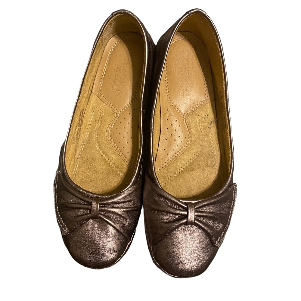 Naturalizer pewter slip ons in size 6.5 medium